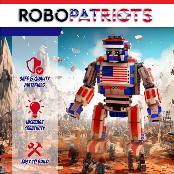 Transformer Robot🤖Legos Building Kit STEM Robot🤖Kit Age 5+ - Picture 6 of 8